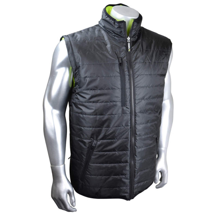 Radians Hi Vis Quilted Reversible Jacket - X- Back - ANSI Class 3 Type R - SJ510X-3