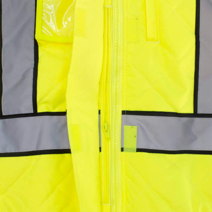 Radians High Visibility Women's Quilted Bomber Jacket - ANSI Class 3 - SJ930-3