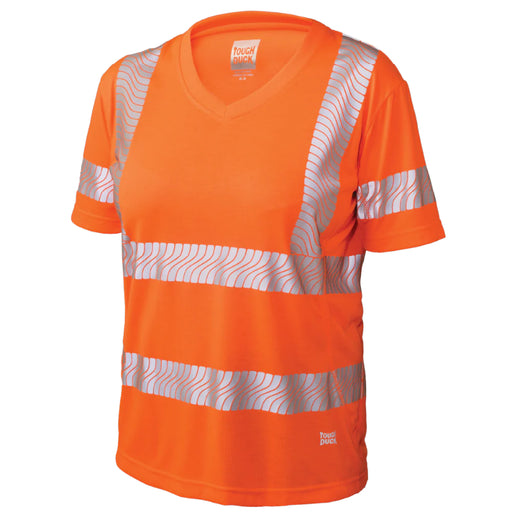 Tough Duck® Women's Polyester Jersey Short Sleeve Safety T-Shirt - ST23