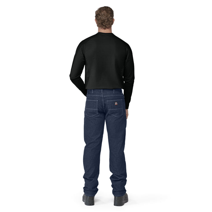 Bulwark® FR Men's Lightweight Flex Knit Henley CAT 2 - STL2