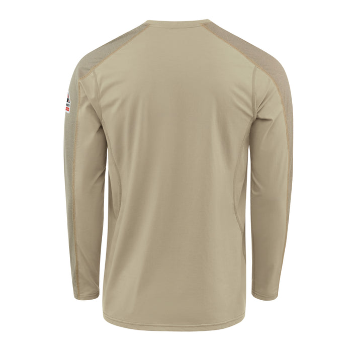 Bulwark® FR Men's Lightweight Flex Knit Henley CAT 2 - STL2