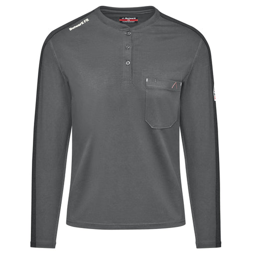 Bulwark® Flame Resistant Women's Knit Henley Shirt  - STL3