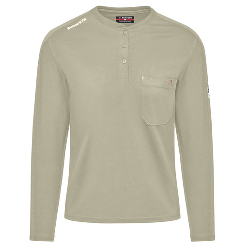 Bulwark® Flame Resistant Women's Knit Henley Shirt  - STL3