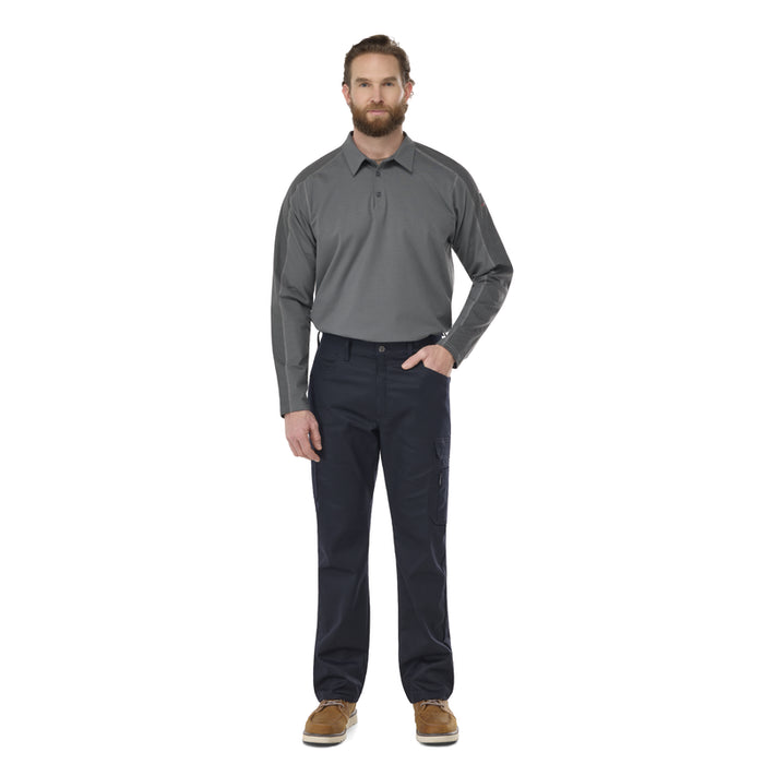 Bulwark® Lightweight Stretch Fabric Men's Flex Knit Polo CAT 2 -  STP2