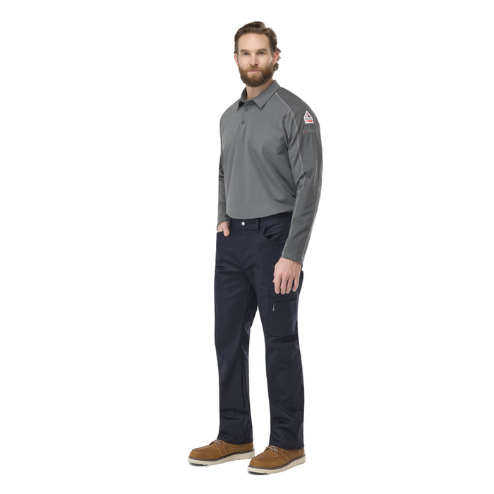 Bulwark® Lightweight Stretch Fabric Men's Flex Knit Polo CAT 2 -  STP2