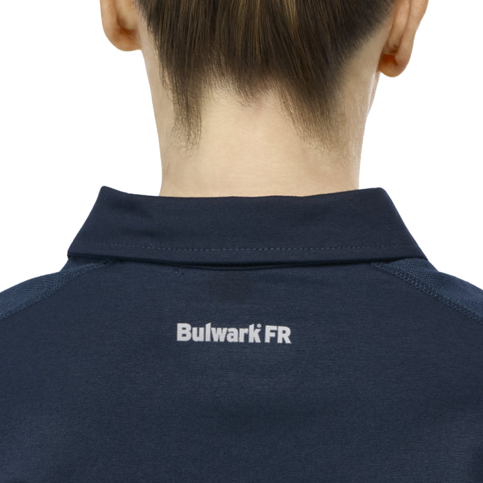 Bulwark® Lightweight Stretch Fabric Women's Flex Knit Polo CAT 2 - STP3