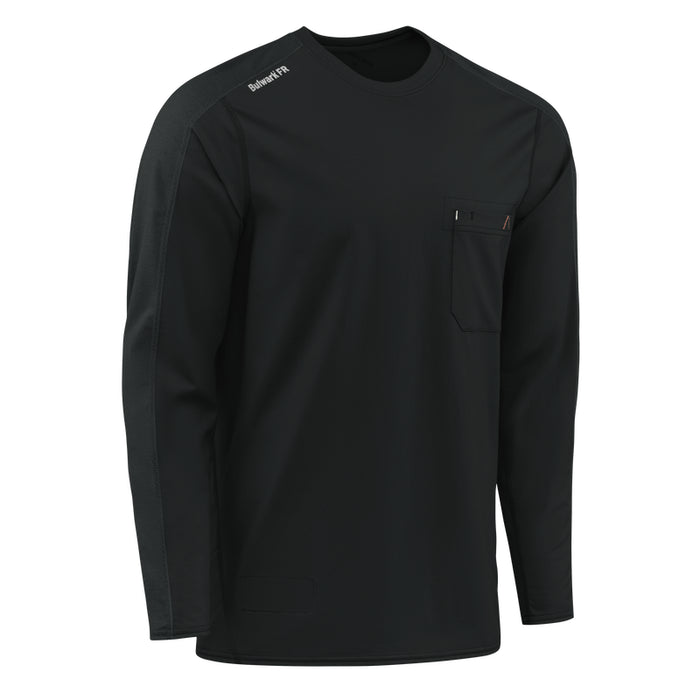 Bulwark® Lightweight Flame-Resistant Flex Knit Men's Comfort Tee CAT 2 - STT2