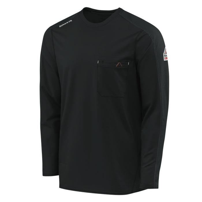 Bulwark® Lightweight Flame-Resistant Flex Knit Men's Comfort Tee CAT 2 - STT2
