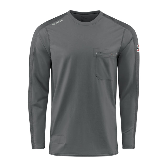Bulwark® Lightweight Flame-Resistant Flex Knit Men's Comfort Tee CAT 2 - STT2