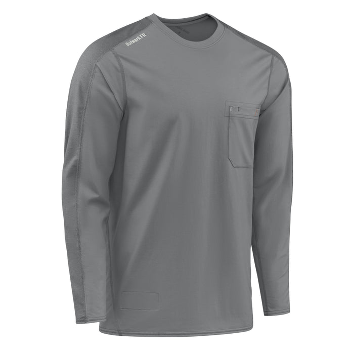 Bulwark® Lightweight Flame-Resistant Flex Knit Men's Comfort Tee CAT 2 - STT2