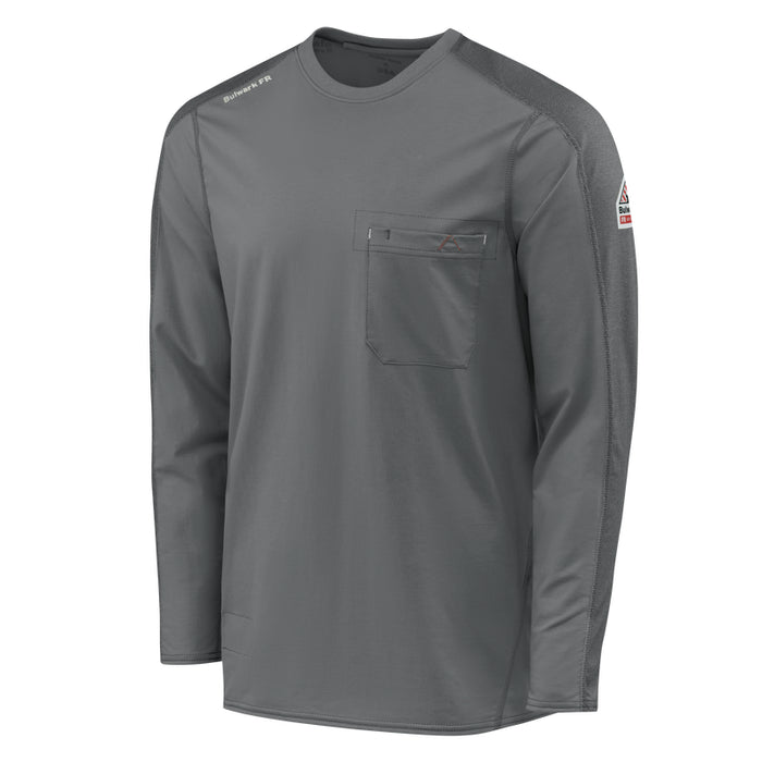 Bulwark® Lightweight Flame-Resistant Flex Knit Men's Comfort Tee CAT 2 - STT2