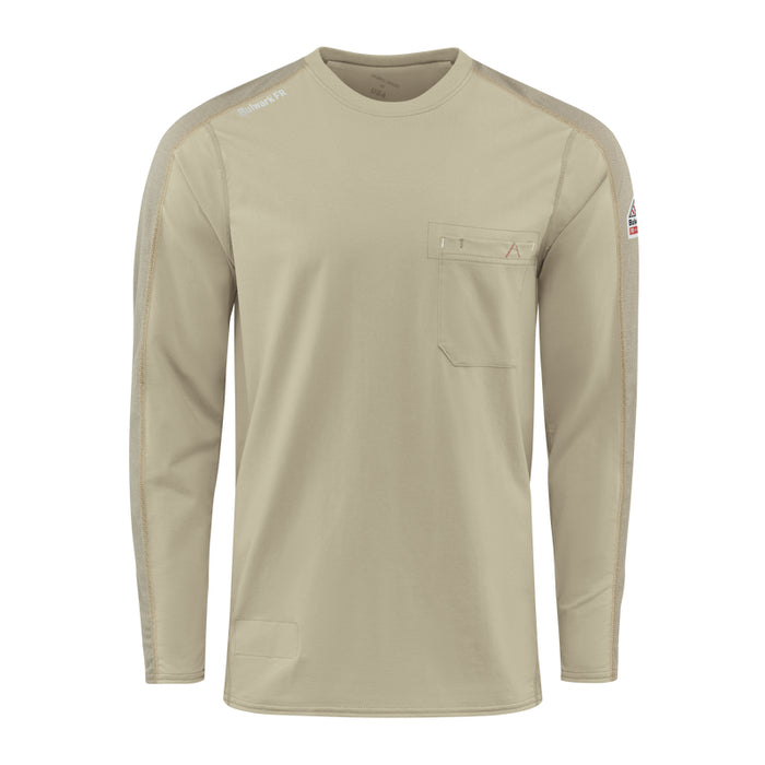 Bulwark® Lightweight Flame-Resistant Flex Knit Men's Comfort Tee CAT 2 - STT2