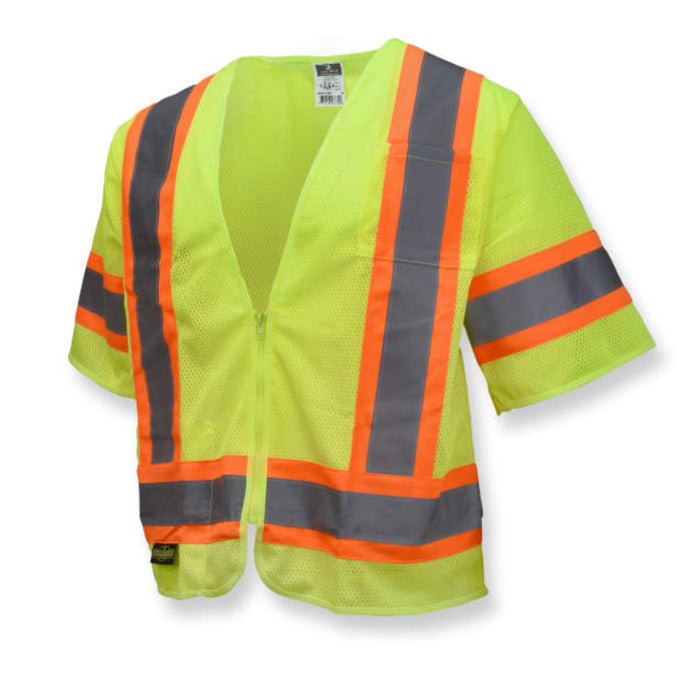 Radians High Visibility Economy Type R ANSI Class 3 Safety Vest with Two-Tone Trim - SV22-3