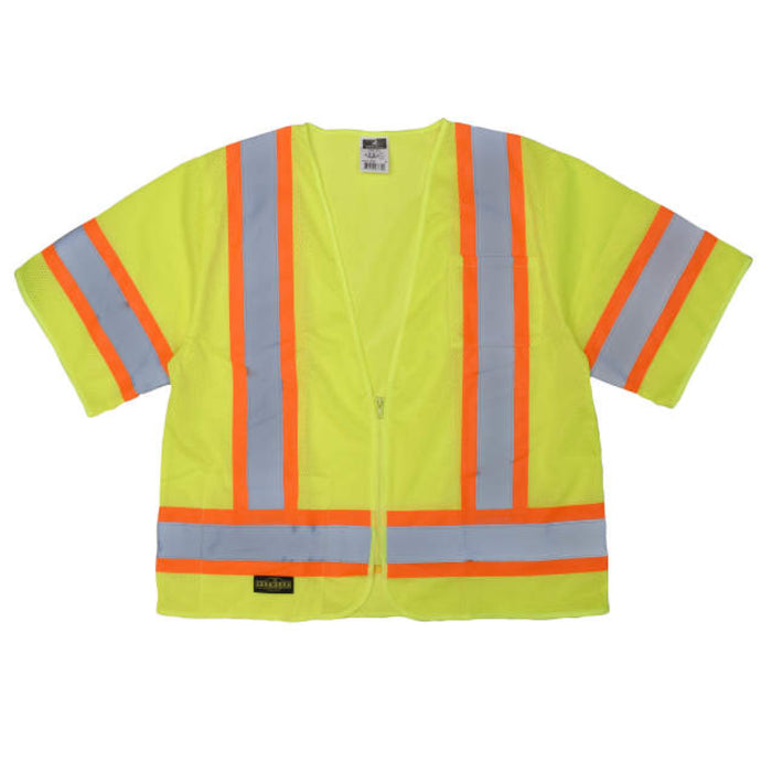 Radians High Visibility Economy Type R ANSI Class 3 Safety Vest with Two-Tone Trim - SV22-3