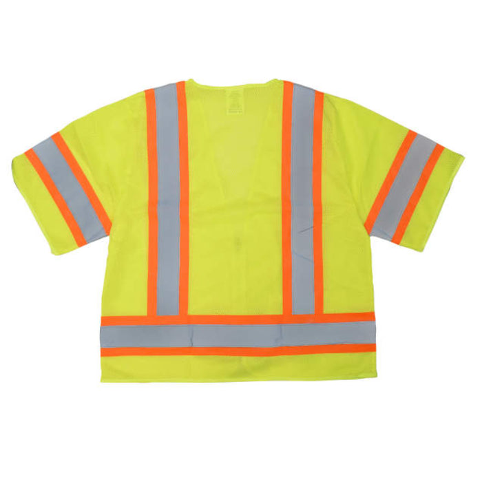 Radians High Visibility Economy Type R ANSI Class 3 Safety Vest with Two-Tone Trim - SV22-3