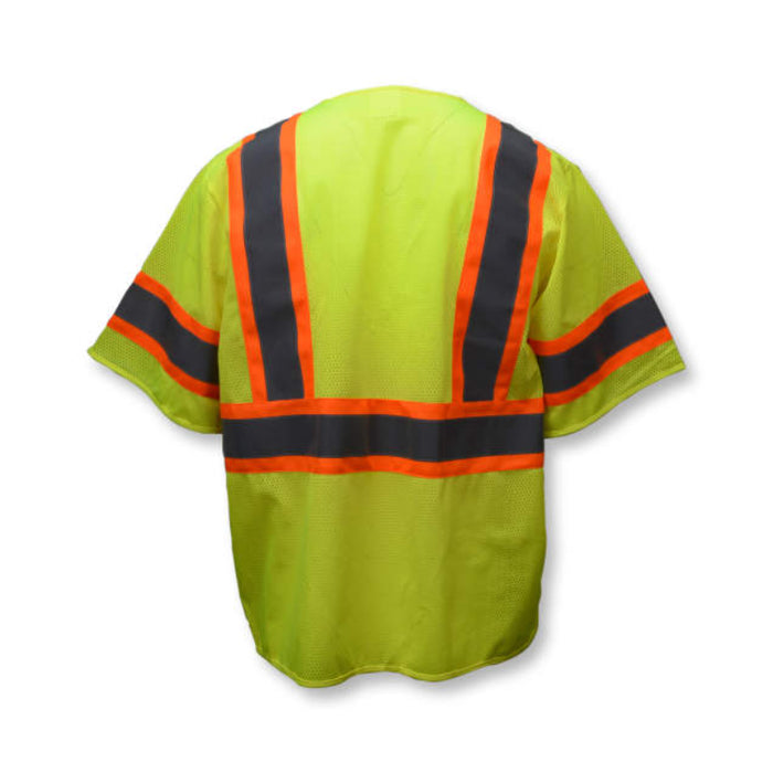 Radians High Visibility ANSI Class 3 Type R Safety Vest with Zip-N-Rip™ - SV24-3