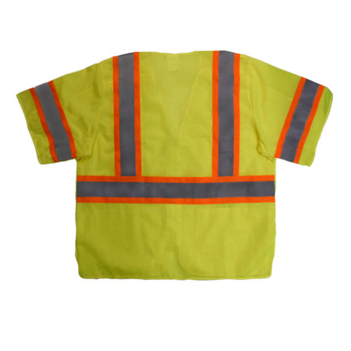 Radians High Visibility ANSI Class 3 Type R Safety Vest with Zip-N-Rip™ - SV24-3