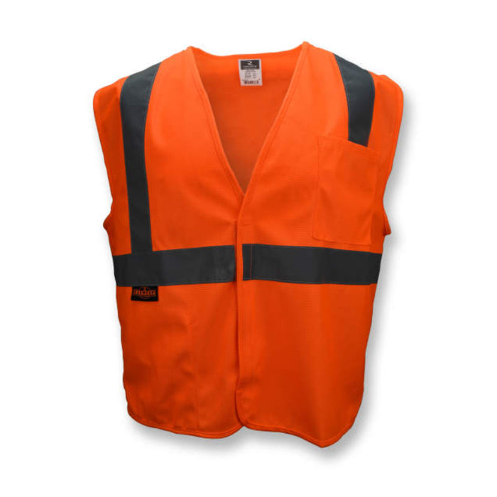 Radians High Visibility Economy Type R ANSI Class 2 Solid Safety Vest - SV2-SOLID