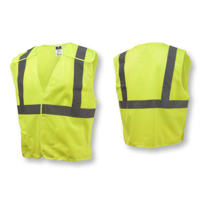 Radians High Visibility Economy Type R Class 2 Breakaway Mesh Safety Vest - SV4