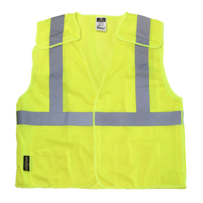 Radians High Visibility Economy Type R Class 2 Breakaway Mesh Safety Vest - SV4