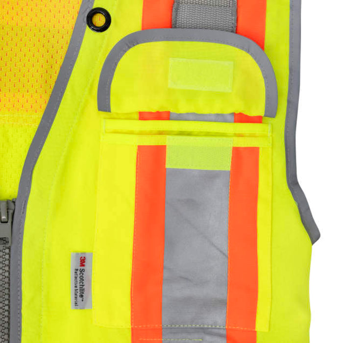 Radians High Visibility ANSI Class 2 Type R Women's Heavy Duty Engineer Vest - SV55W