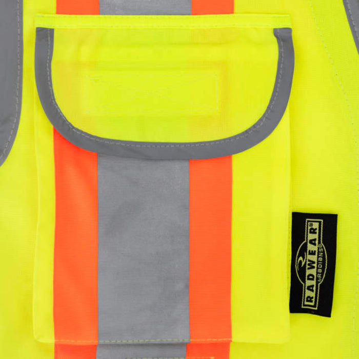Radians High Visibility ANSI Class 2 Type R Women's Heavy Duty Engineer Vest - SV55W