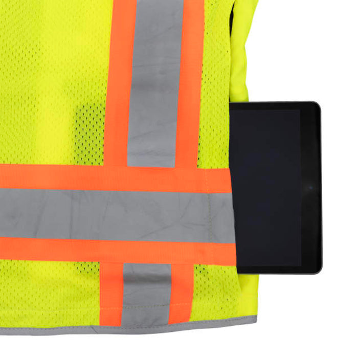 Radians High Visibility ANSI Class 2 Type R Women's Heavy Duty Engineer Vest - SV55W