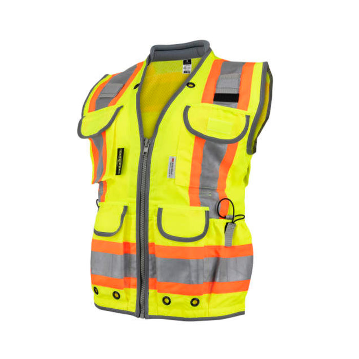 Radians High Visibility ANSI Class 2 Type R Women's Heavy Duty Engineer Vest - SV55W