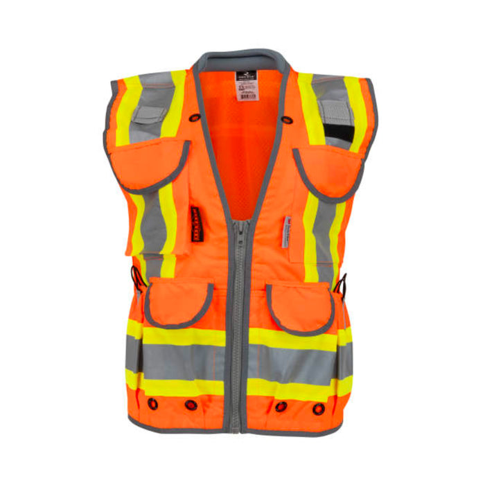 Radians High Visibility ANSI Class 2 Type R Women's Heavy Duty Engineer Vest - SV55W