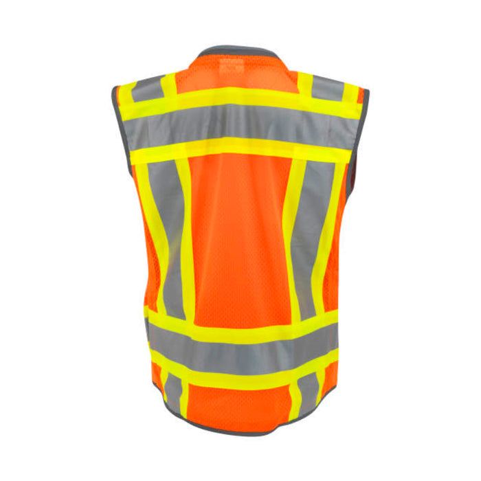 Radians High Visibility ANSI Class 2 Type R Women's Heavy Duty Engineer Vest - SV55W