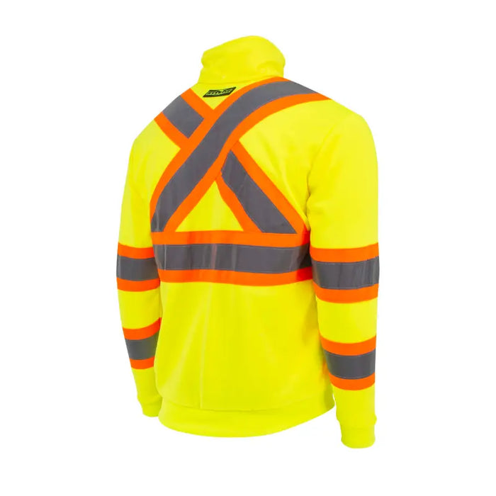 Radians High Visibility High Neck Hooded Sweatshirt - ANSI Class 3 Type R - SW01X-2