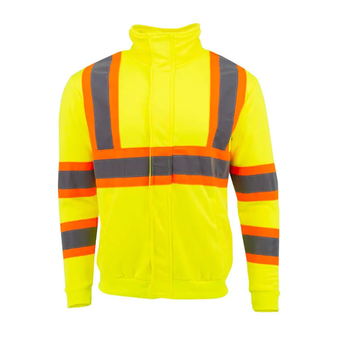 Radians High Visibility High Neck Hooded Sweatshirt - ANSI Class 3 Type R - SW01X-2