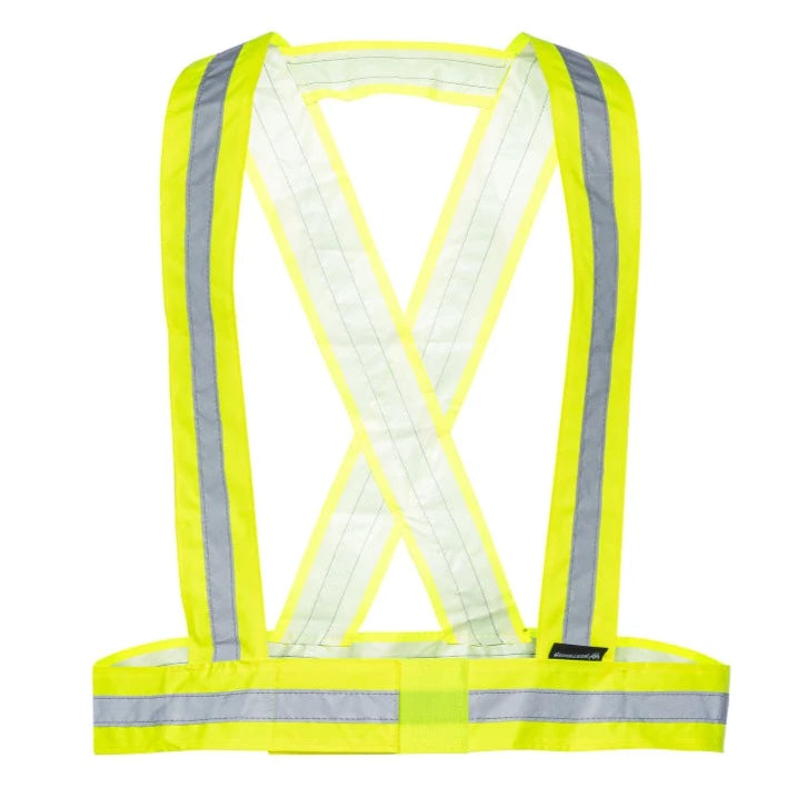 Hi Vis Yellow Safety Strap Belt 1