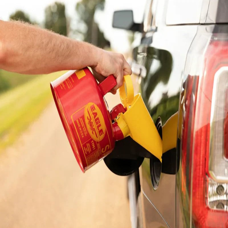 Red eagle branded safety can