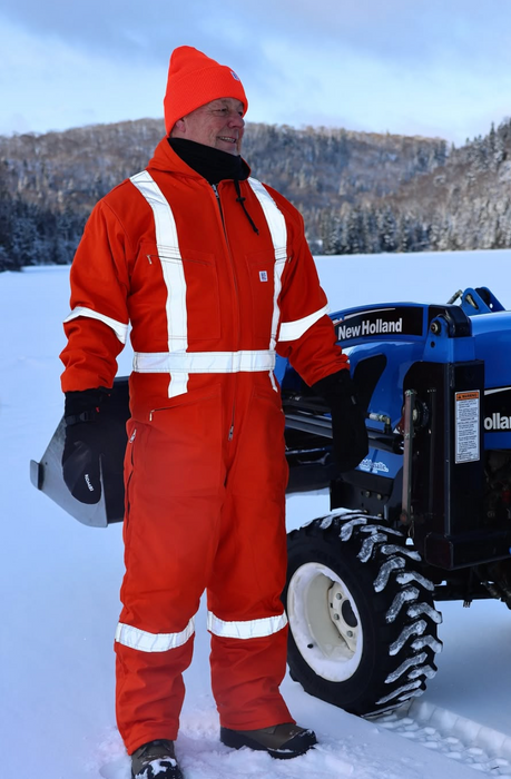 Big Bill® Northland® Hi-Vis Duck Insulated Cotton Coverall - 804CRT