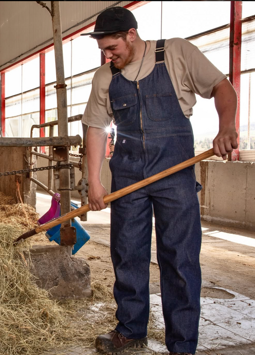 Big Bill® Denim Bib with Zipper Front Closure - 92