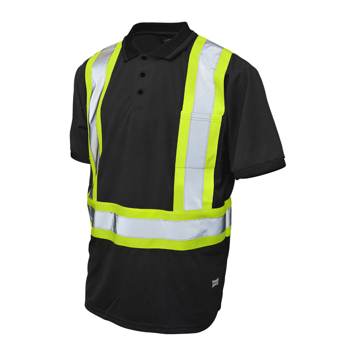 Tough Duck Birdseye Mesh Short Sleeve X - Back Safety Shirt - ST17
