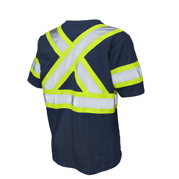Tough Duck Cotton Jersey Short Sleeve Safety T-Shirt - ST11