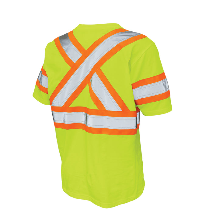 Tough Duck Cotton Jersey Short Sleeve Safety T-Shirt - ST11