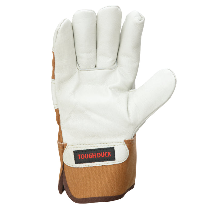 Tough Duck Cow Grain Fitters Glove - 150g 3MTM - Insulated and Waterproof - G699