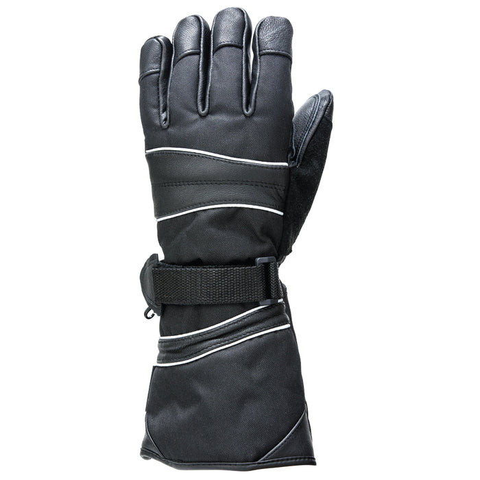 Tough Duck Durable Snowmobile Glove with Excellent Grip and Leather Palm - G404