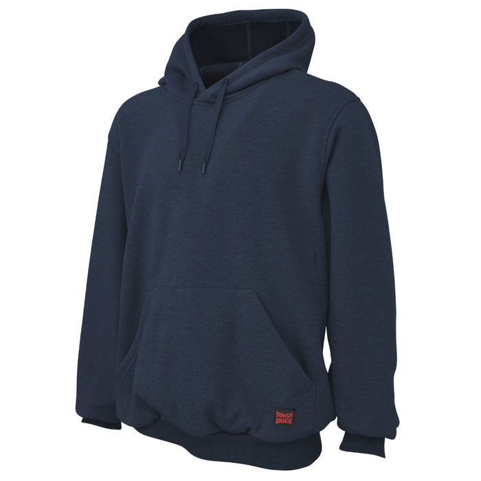 Tough Duck Fleece Pullover Hoodie with Adjustable Drawcord - WJ22