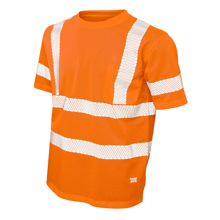 Tough Duck Hi-Vis Micro Mesh Short Sleeve Safety T-Shirt - ST07
