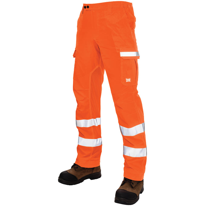 Tough Duck Hi-Vis Relaxed Fit 4-Way Stretch Cargo Pant - SP06 — Safety  Vests and More