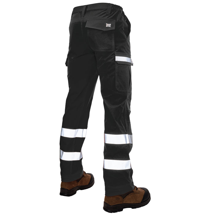 Tough Duck® Hi-Vis Relaxed Fit 4-Way Stretch Cargo Pant - SP06