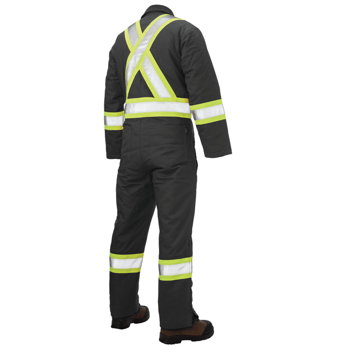 Tough Duck Insulated Safety Coverall with Lay Down Collar - S787