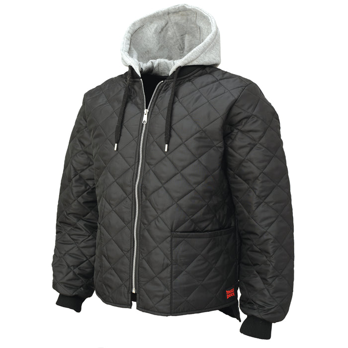 Tough Duck Quilted Hooded Freezer Jacket - WJ26