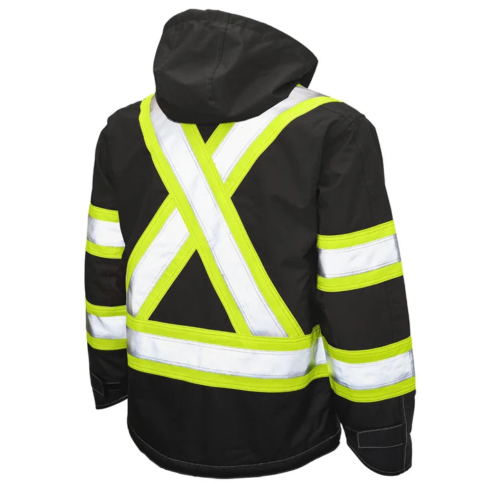 Tough Duck® Ripstop Safety Jacket & Snow Pant Bundle - Black - S245 & SP08