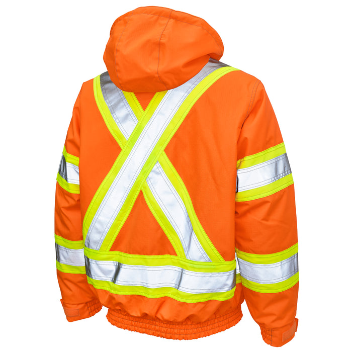 Tough Duck Ripstop Safety Durable and Waterproof  Bomber Jacket - SJ20