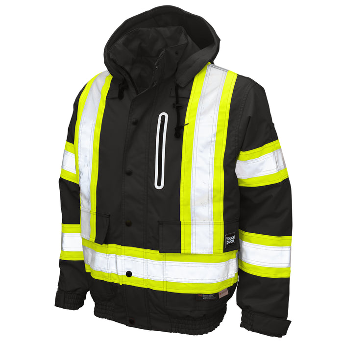 Tough Duck Ripstop Safety Durable and Waterproof  Bomber Jacket - SJ20